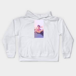 Childhood thoughts Kids Hoodie